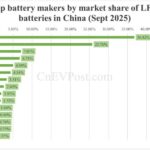 3η σε εγκαταστάσεις μπαταριών LFP η Gotion στην Κίνα, Σεπτέμβριος 2025