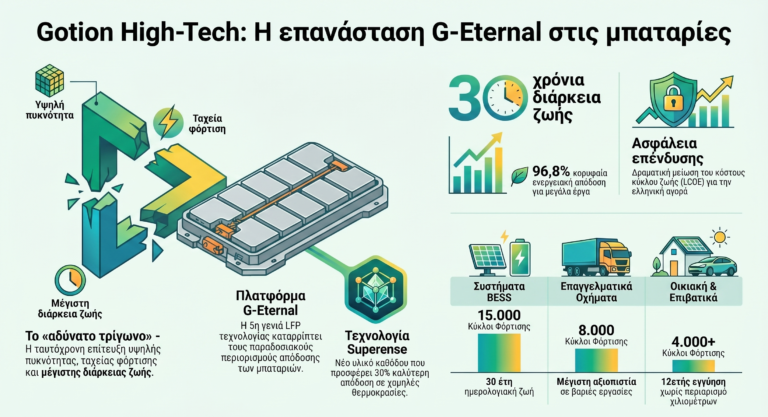 Gotion Λύνοντας το «αδύνατο τρίγωνο» των μπαταριών με τη νέα σειρά G-Eternal