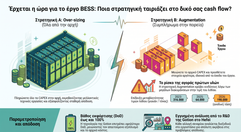 Στρατηγική Cash Flow BESS